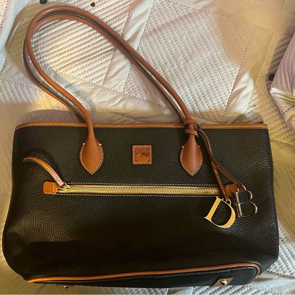 Dooney & Bourke Black Leather Accessory